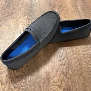 Rothy’s Mens New Driving Shoes - graphite grey - size 13 NWOB Rothy main image 2